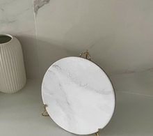 Создание картины из эпоксидной смолы в стиле «Мрамор» Фото 5