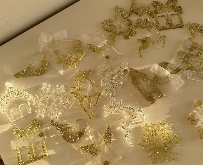 Создание ёлочных игрушек Фото 4