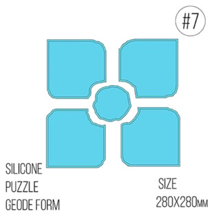 silikonovaya forma vinnyij nabor, model №7 Фото 