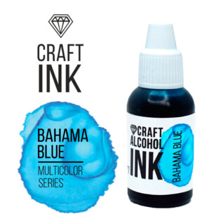 Craft Alcohol INK Bahama Blue Фото 