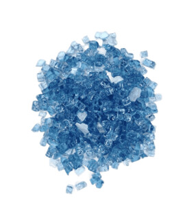 steklyannaya kroshka Ice Glass, Blue Фото 