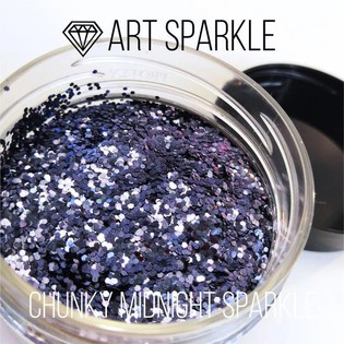 glitter krupnyij Chunky Midnight Sparkle Фото 