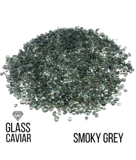 steklyannaya kroshka Glass Caviar, Smoky Grey Фото 